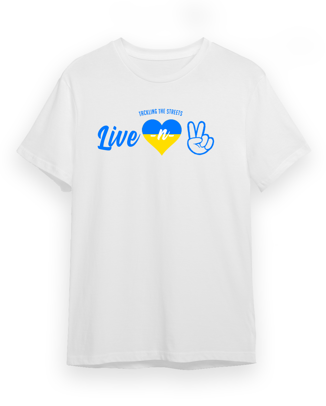 "Live -n- Peace" Shirt / Ukraine