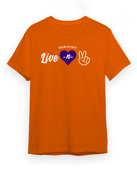 "Live -n- Peace" Shirt / Clemson
